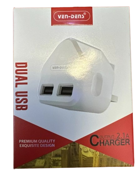 Ven-Dens Dual USB Plug Ven-Dens Dual USB Plug